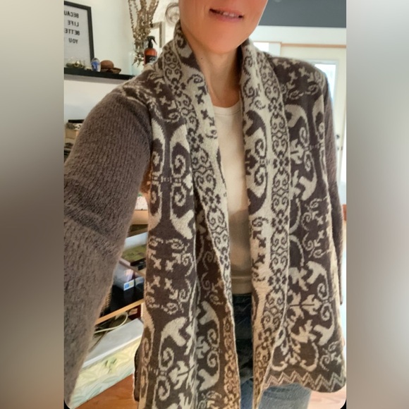 🇦🇷 Made in Argentina Open Front Cardi Sweater - Picture 1 of 16